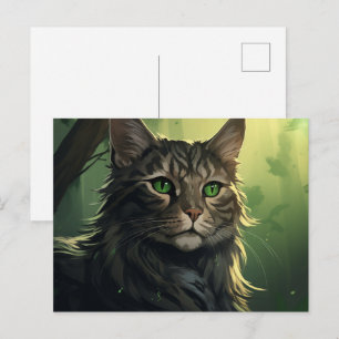 Fierce Elegance-briefkaart Briefkaart