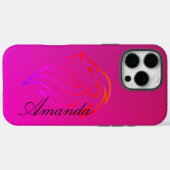 Fierce Elegance: stralende identiteit Case-Mate iPhone Case (Achterkant (horizontaal))