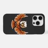 Fierce Flying Eagle iPhone 15 Pro Case Hoesje (Achterkant horizontaal)
