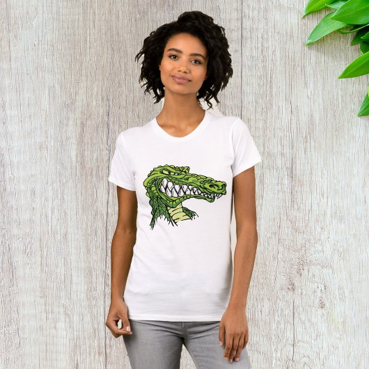 Fierce Gator Vrouwen T-shirt