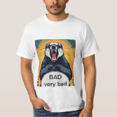 Fierce Honey Badger T-shirt (Voorkant)