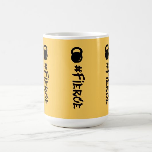 #Fierce Kettlebell Mug (Centre)