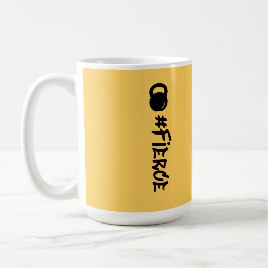 #Fierce Kettlebell Mug (Gauche)