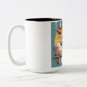 Fierce Kitty Mug Chat conduite moto (Gauche)