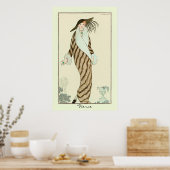 Fierce Lady Mode Art Déco Vintage (Cuisine)