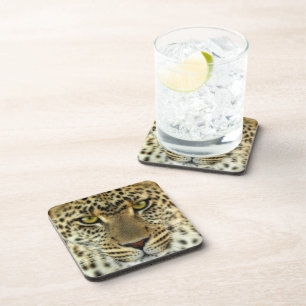 Fierce Leopard Drankjes Onderzetter