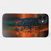 Fierce Leopard iPhone 16 Hoesje (Achterkant (horizontaal))