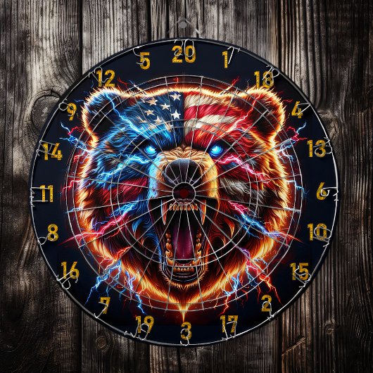 Fierce Lightning Beer en Fiery Strength Dartbord