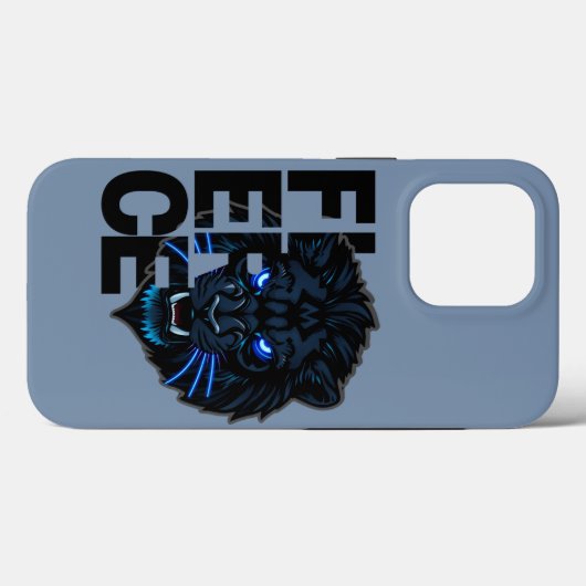 Fierce Lion Case-Mate iPhone Case (Achterkant (horizontaal))