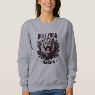 Fierce Lion King Inspirerend ontwerp Trui