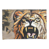 Fierce Majestic Lion - koning van de beesten Kussensloop (Voorkant-Rechts)