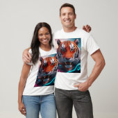 Fierce Majesty - 3D Tiger T-shirt (Unisex)