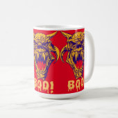 Fierce Monster BOO Halloween Scary Coffee Mok (Voorkant rechts)