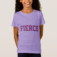 FIERCE ou VOS T-shirts & vestes TEXTE