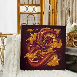 Fierce Red Dragon Poster