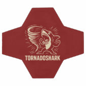Fierce requin tornade conception d'art pour viral (Plat)