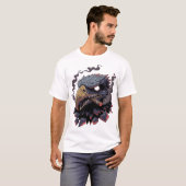 Fierce Stone Eagle Mascot T-Shirt (Devant entier)