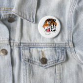 Fierce Tiger Ronde Button 5,7 Cm (In situ)