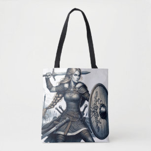 Fierce Valkyrie Warrior – Noordse mythologie Line Draagtas