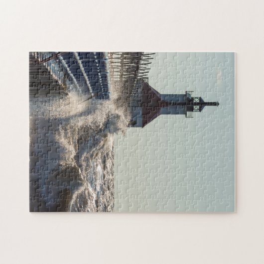 Fierce Waves op St Joseph Legpuzzel (Horizontaal)