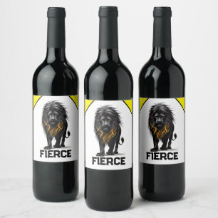 Fierce Wijn Etiket