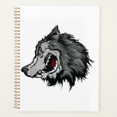 Fierce Wolf Head Bold Wild Animal (Devant)