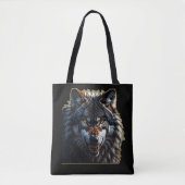 Fierce Wolf – Symbol of Strength and Freedom Draagtas (Voorkant)