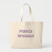 Fierce Woman canvas tas (Voorkant)
