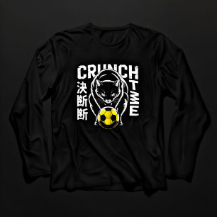 Fierce Zwarte Kat T-shirt Lange Mouwen Game Day Mo