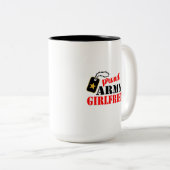 Fière amie de l'armée, le café Mug (Devant droit)