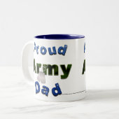 Fière armée papa Mug (Devant gauche)