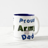 Fière armée papa Mug (Devant droit)