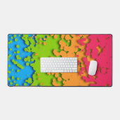Fière de Groovy Rétro Bubbly Trippy Funky Panroman (Clavier et souris)