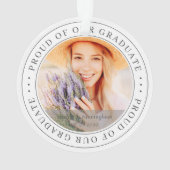 Fière de notre Graduate 20XX Modern Graduation Pho (dos)