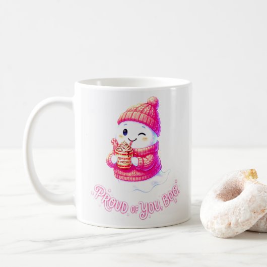 Fière de toi, Boo Mug (Avec donut)