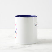 Fière Démocrate Funny Donkey Patriotic Mug (Centre)