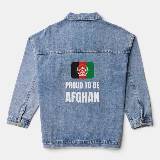 Fière d'être afghane (Verso)