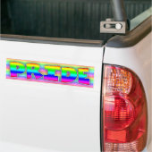 Fière d'être gay Pride Sticker Arc-en-ciel (Sur camion)