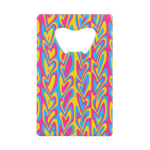 Fière Fierté Pansexuelle Groovy Trippy Squiggly Qu