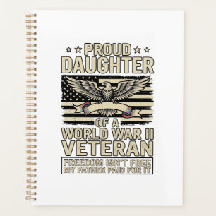 Fière fille d'un vétéran de la Seconde Guerre mond