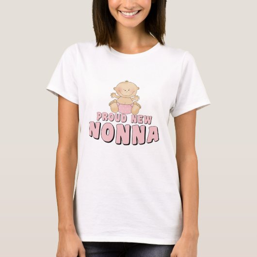 Fière nouvelle T-Shirt Nonna (Devant)