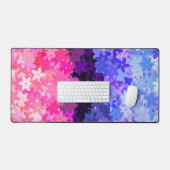 Fière Omnisexualité Groovy Boho Quirky Rétro Flora (Clavier et souris)