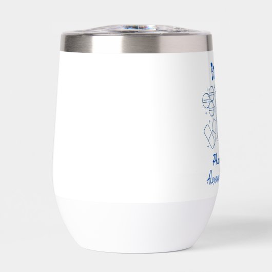 Fière Pharmaciste Doodline Art Design (Avant)