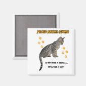 Fière propriété du Bengale Magnet (Recto/Verso)