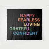 FIÈRE Tapisserie noire (Devant (Horizontal))