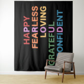 FIÈRE Tapisserie noire (En situation)