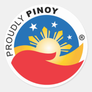 Fièrement autocollant de fonctionnaire de Pinoy
