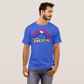 Fièrement Bisexuel T-Shirt (Devant entier)