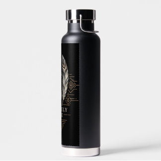 Fierlijk Vrij Minimalistische Silhouette Tumbler Waterfles