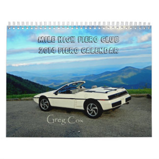 Fiero Calendar MHFC van 2014 Kalender